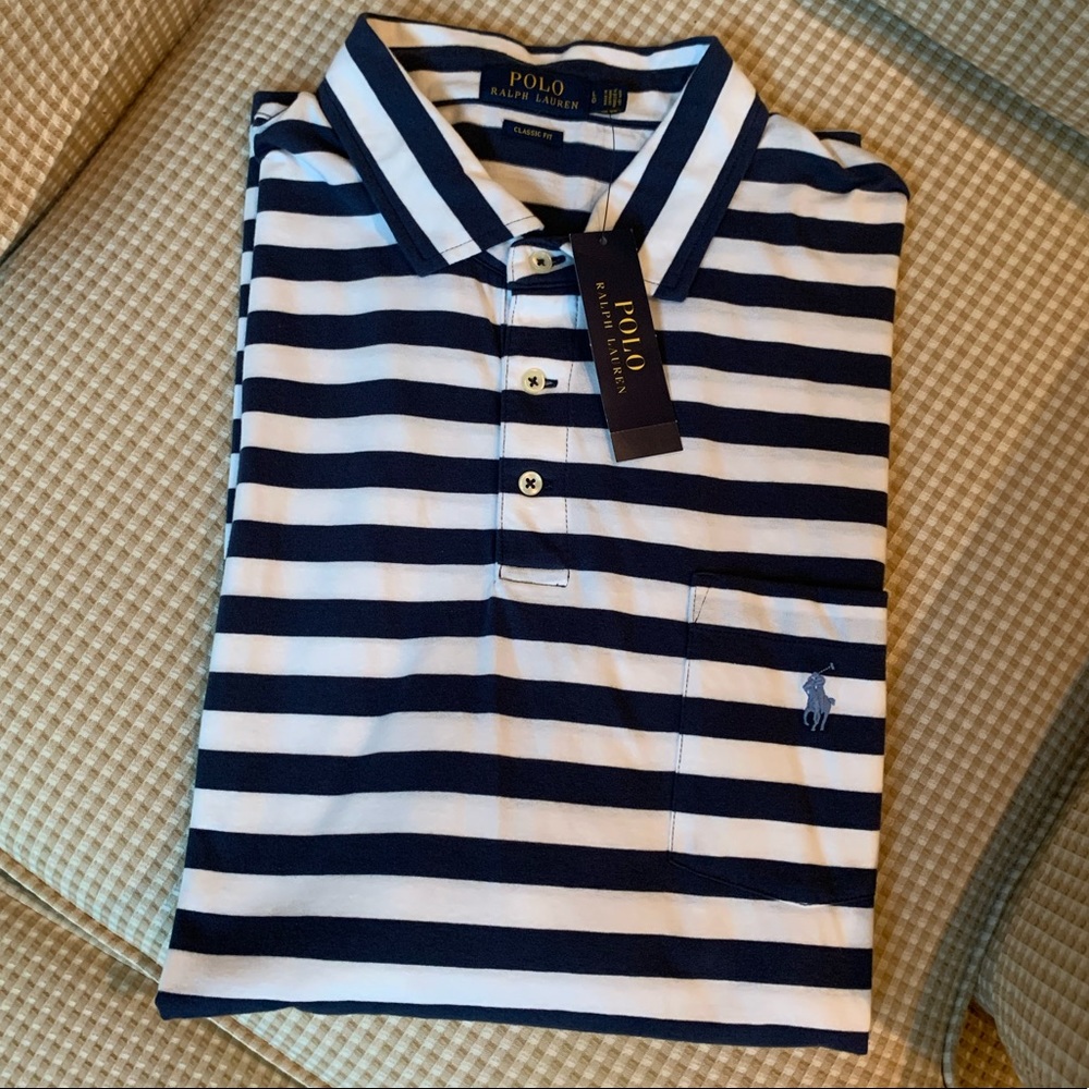 Polo by Ralph Lauren classic striped polo NWT